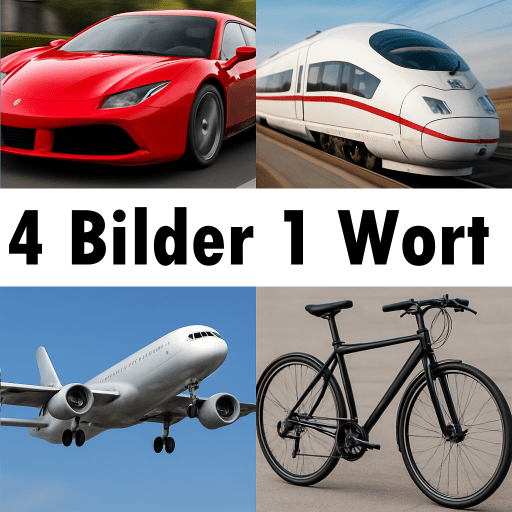 4 Bilder 1 Wort: Wortspiel