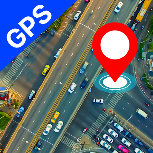 Live-Satelitenansicht:GPS-Kart