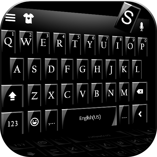 Black Business Tastatur thema